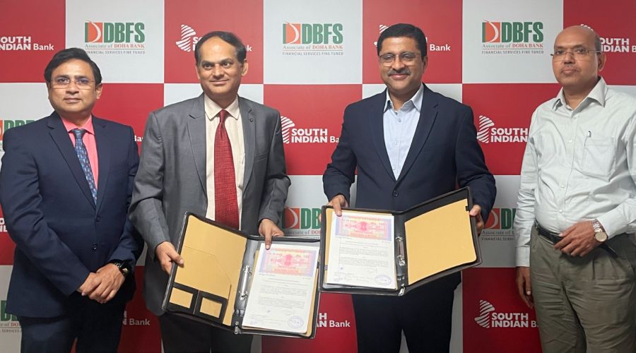 South Indian Bank ties up with Doha Brokerage & Financial Services Ltd for extending Portfolio Investment Services to its NRI customers 